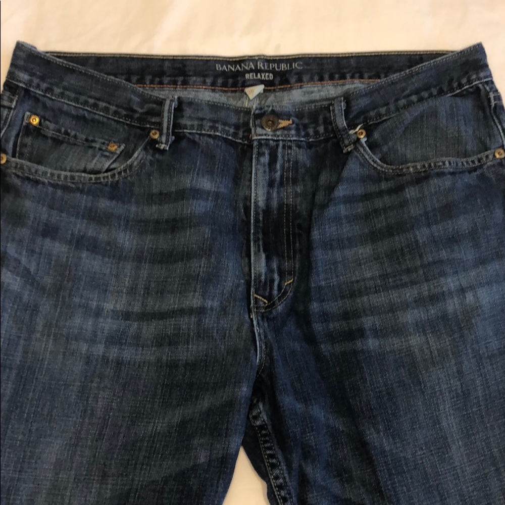 Relaxed fit men’s Banana Republic Jeans 36x32